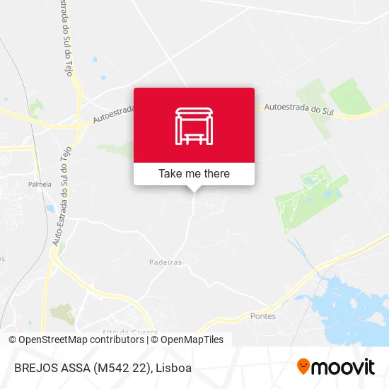 BREJOS ASSA (M542 22) map