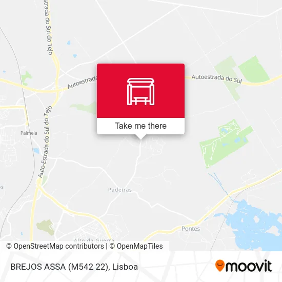 BREJOS ASSA (M542 22) map