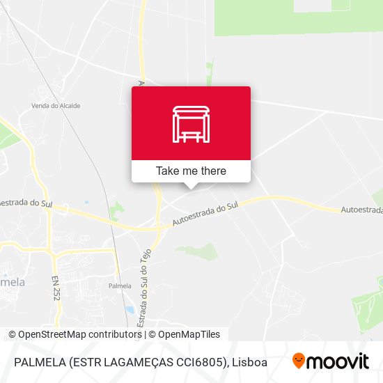 PALMELA (ESTR LAGAMEÇAS CCI6805) map