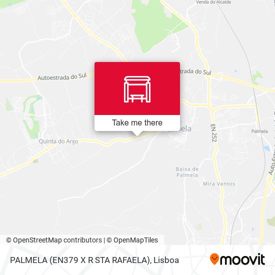 PALMELA (EN379 X R STA RAFAELA) mapa