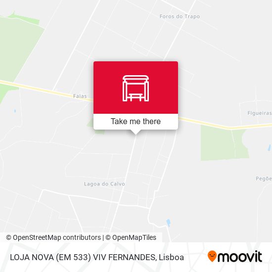 LOJA NOVA (EM 533) VIV FERNANDES map