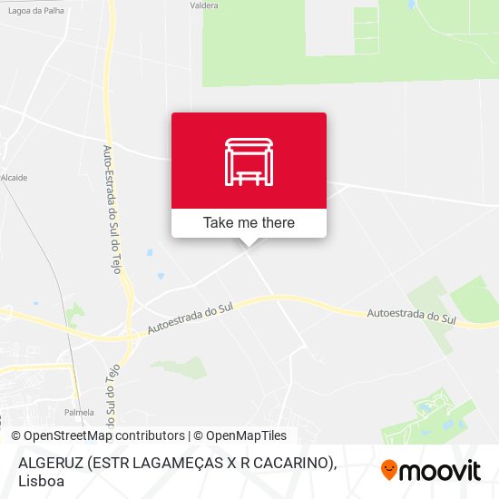 ALGERUZ (ESTR LAGAMEÇAS X R CACARINO) map