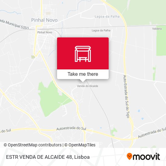 ESTR VENDA DE ALCAIDE 48 map
