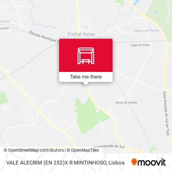 VALE ALECRIM (EN 252)X R MINTINHOSO map