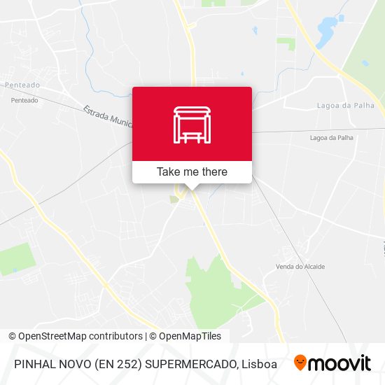 PINHAL NOVO (EN 252) SUPERMERCADO map