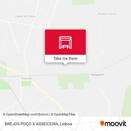 BREJOS POÇO X ASSEICEIRA map