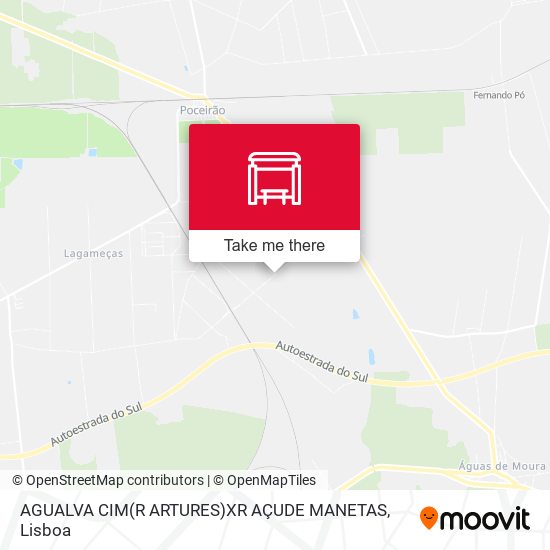 AGUALVA CIM(R ARTURES)XR AÇUDE MANETAS map