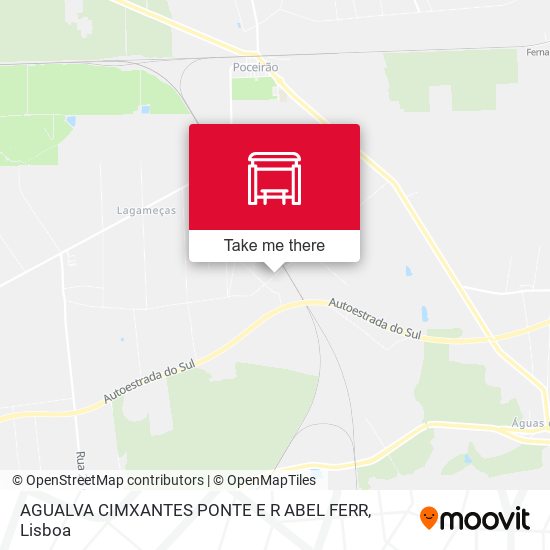AGUALVA CIMXANTES PONTE E R ABEL FERR mapa