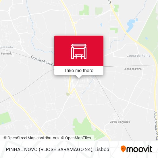 PINHAL NOVO (R JOSÉ SARAMAGO 24) mapa