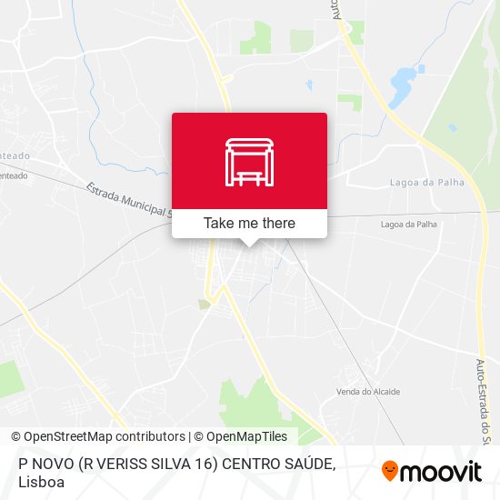 P NOVO (R VERISS SILVA 16) CENTRO SAÚDE map