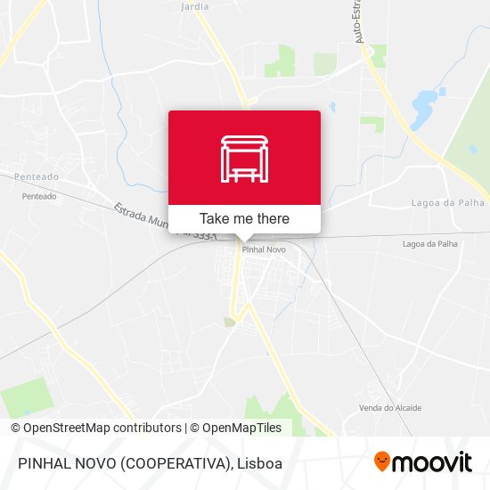 PINHAL NOVO (COOPERATIVA) mapa