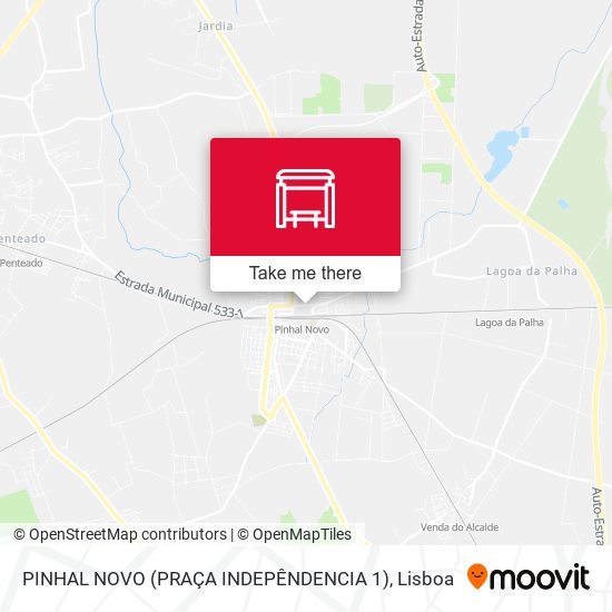PINHAL NOVO (PRAÇA INDEPÊNDENCIA 1) map