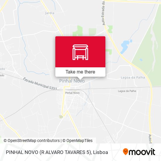 PINHAL NOVO (R ALVARO TAVARES 5) mapa