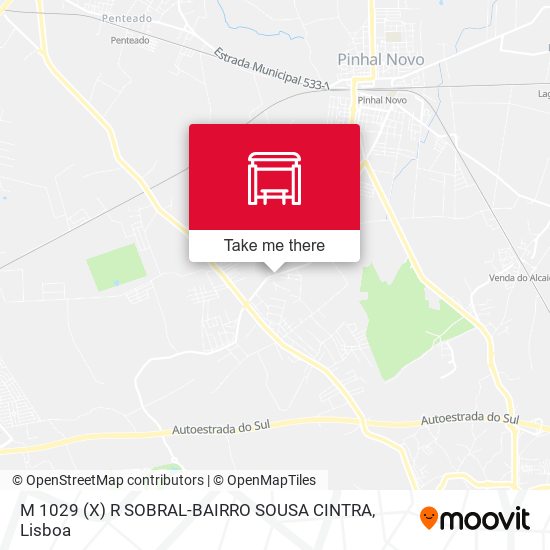 M 1029 (X) R SOBRAL-BAIRRO SOUSA CINTRA mapa
