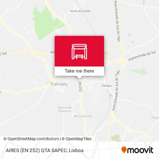 AIRES (EN 252) QTA SAPEC mapa