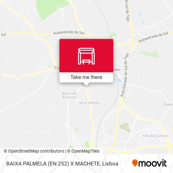 BAIXA PALMELA (EN 252) X MACHETE map