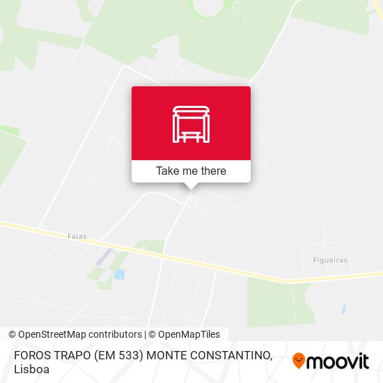 FOROS TRAPO (EM 533) MONTE CONSTANTINO map