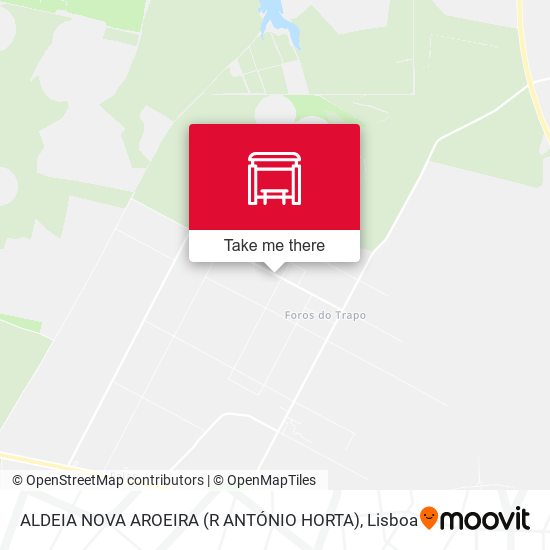 ALDEIA NOVA AROEIRA (R ANTÓNIO HORTA) map