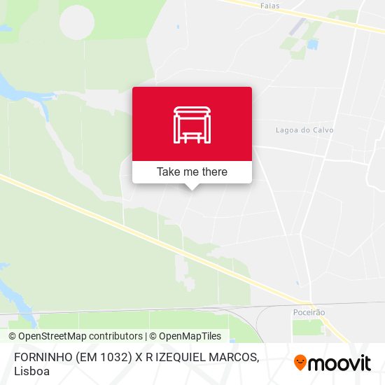 FORNINHO (EM 1032) X R IZEQUIEL MARCOS mapa