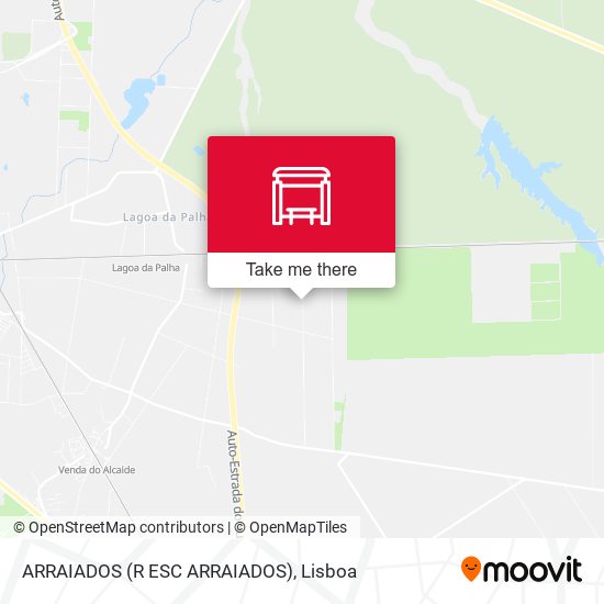 ARRAIADOS (R ESC ARRAIADOS) mapa