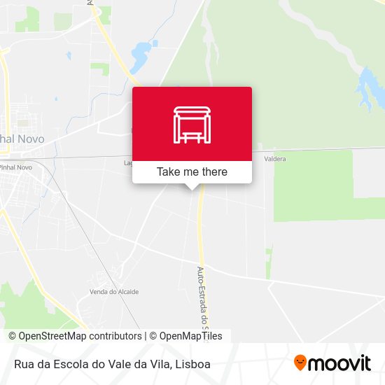 Rua da Escola do Vale da Vila map