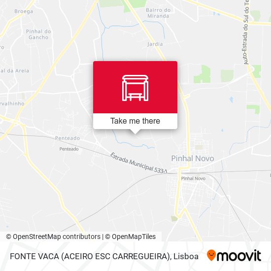 FONTE VACA (ACEIRO ESC CARREGUEIRA) map