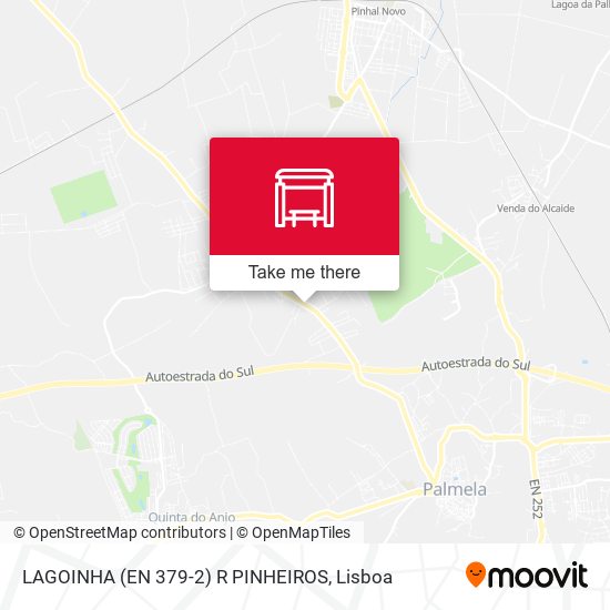 LAGOINHA (EN 379-2) R PINHEIROS map