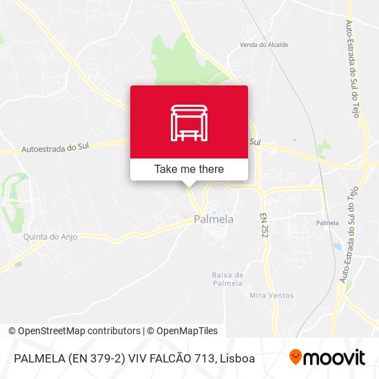 PALMELA (EN 379-2) VIV FALCÃO 713 map