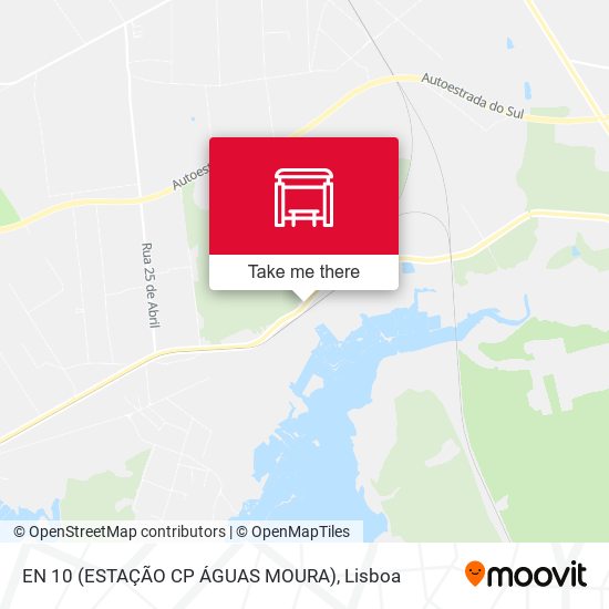 EN 10 (ESTAÇÃO CP ÁGUAS MOURA) map