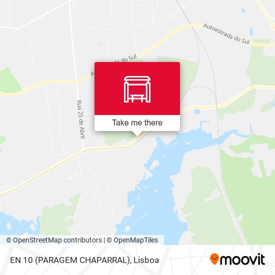 EN 10 (PARAGEM CHAPARRAL) mapa