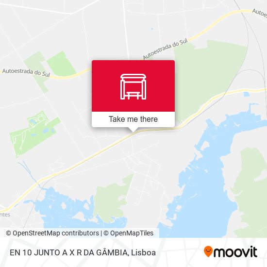EN 10 JUNTO A X R DA GÂMBIA map