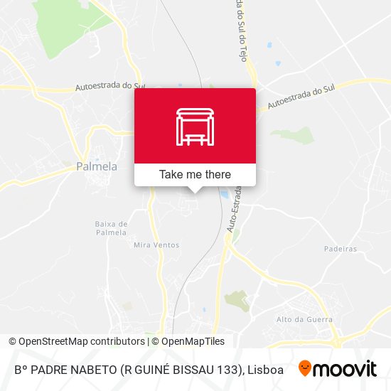 Bº PADRE NABETO (R GUINÉ BISSAU 133) mapa
