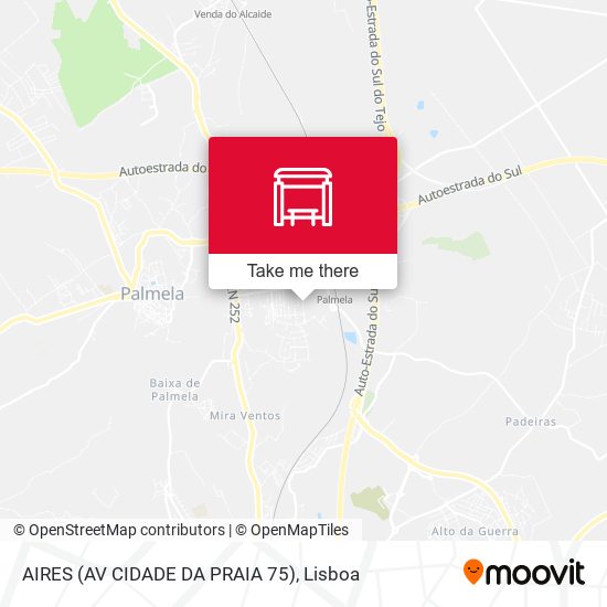 AIRES (AV CIDADE DA PRAIA 75) map