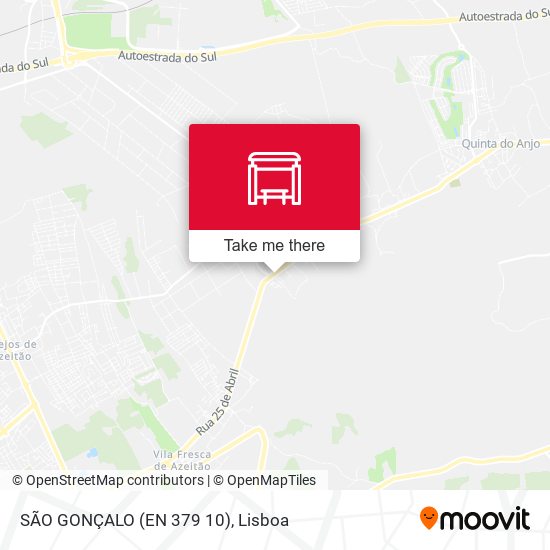 SÃO GONÇALO (EN 379 10) mapa