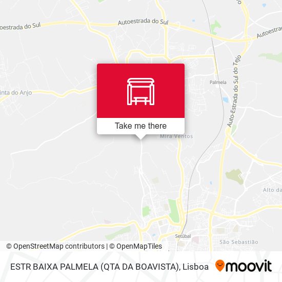 ESTR BAIXA PALMELA (QTA DA BOAVISTA) map