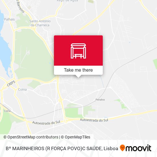 Bº MARINHEIROS (R FORÇA POVO)C SAÚDE mapa