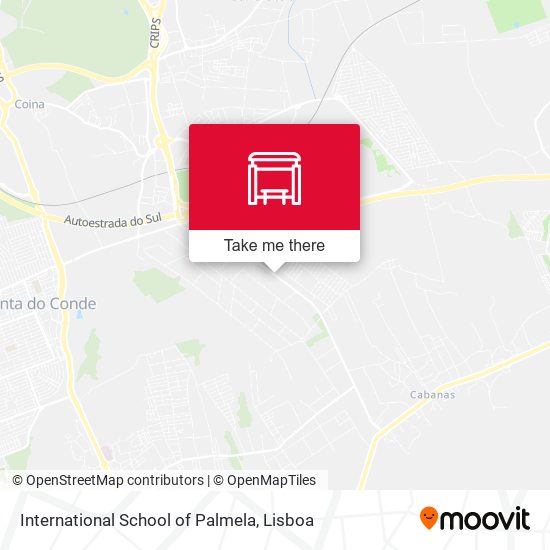 International School of Palmela map