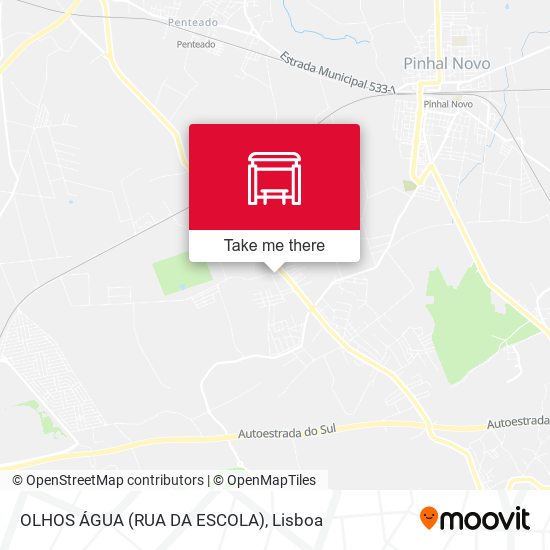 OLHOS ÁGUA (RUA DA ESCOLA) map