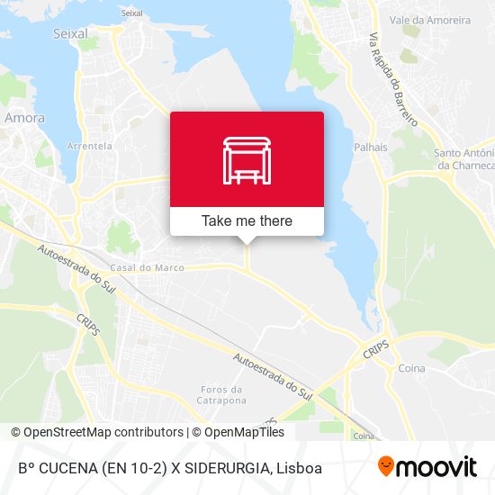Bº CUCENA (EN 10-2) X SIDERURGIA map