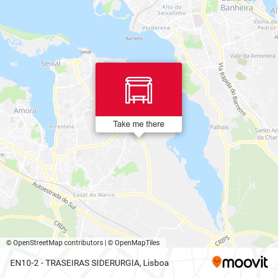 EN10-2 - TRASEIRAS SIDERURGIA map