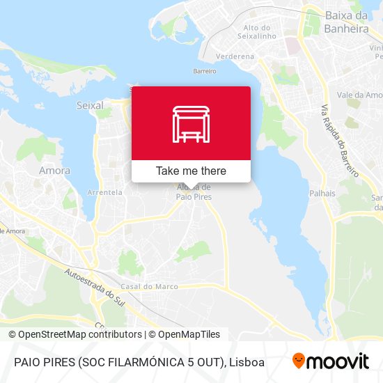 PAIO PIRES (SOC FILARMÓNICA 5 OUT) map