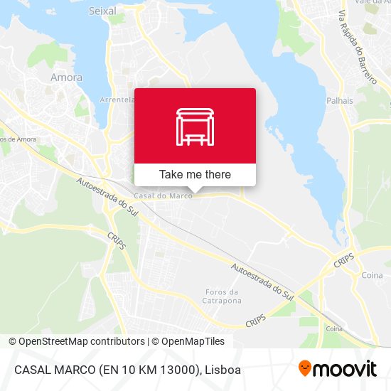 CASAL MARCO (EN 10 KM 13000) map