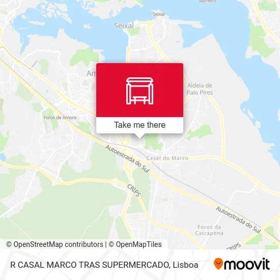 R CASAL MARCO TRAS SUPERMERCADO map