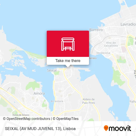 SEIXAL (AV MUD JUVENIL 13) map