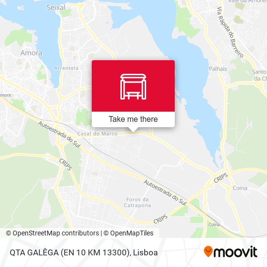QTA GALÊGA (EN 10 KM 13300) mapa