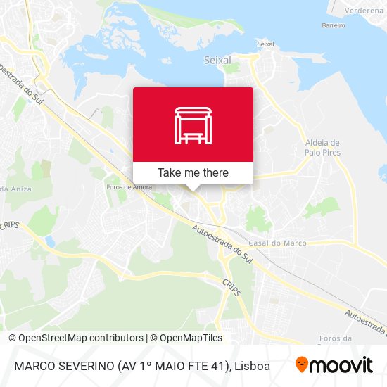 MARCO SEVERINO (AV 1º MAIO FTE 41) map