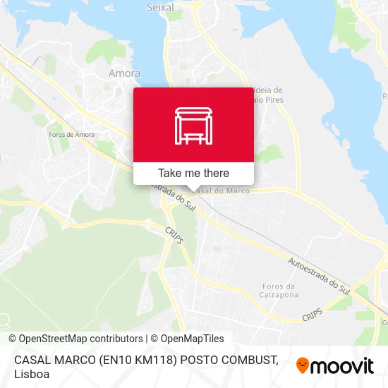 CASAL MARCO (EN10 KM118) POSTO COMBUST map