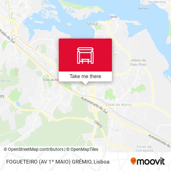FOGUETEIRO (AV 1º MAIO) GRÉMIO map