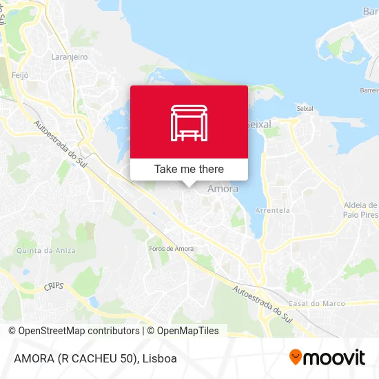 AMORA (R CACHEU 50) map