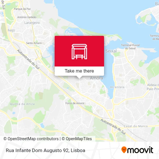 Rua Infante Dom Augusto 92 map
